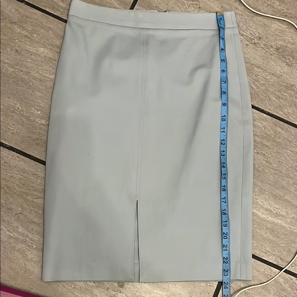 Banana Republic Light Blue/Gray Women's Skirt Sz 2